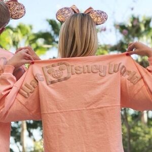 Disney | Rose Gold Walt Disney World Spirit Jersey Oversized Unisex Small